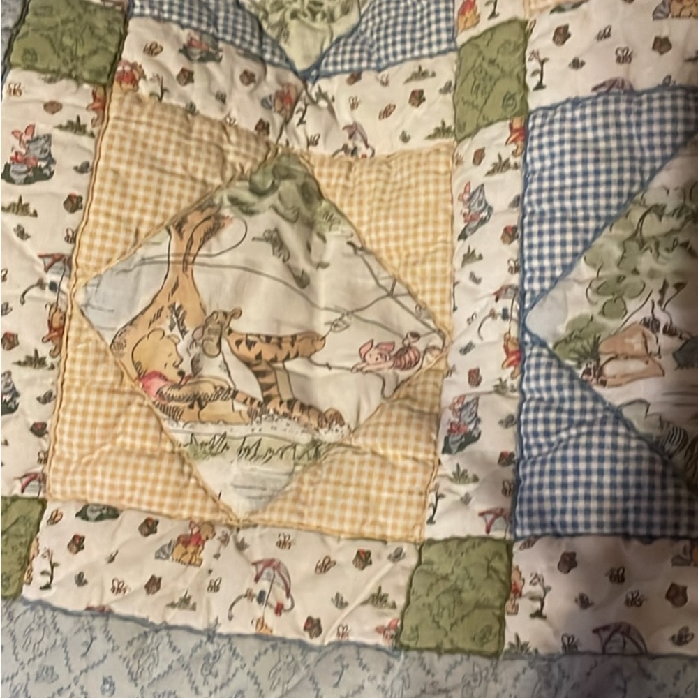 Winnie the Pooh baby comforter